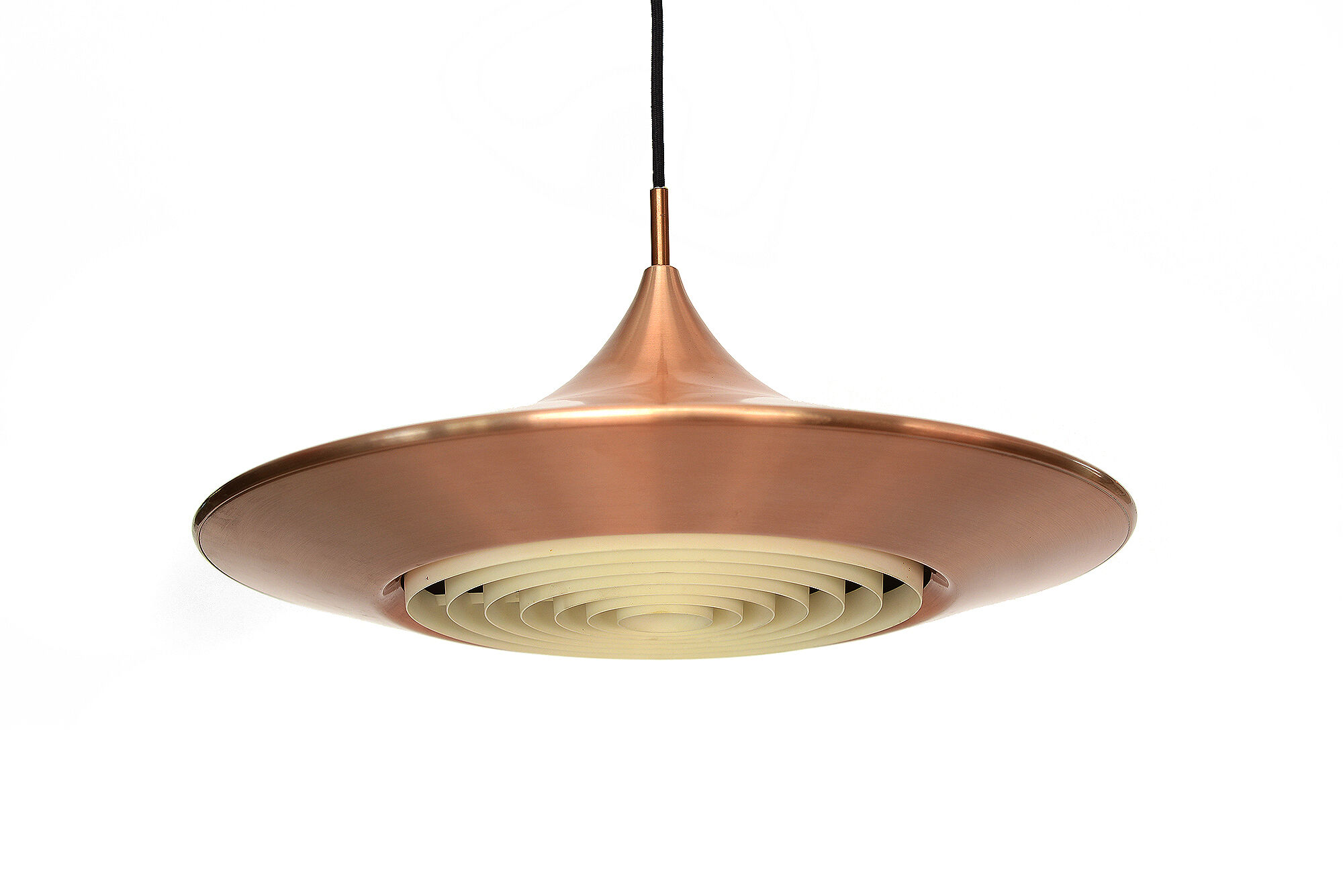 Hanging "Kuli" by Ejnar B. Mielby for Lyfa. Denmark 1970s