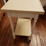 Antique side table with drawer