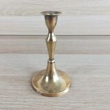 Bougeoir en laiton H13cm