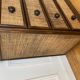 Commode en rotin, Maugrion 1960