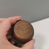 2 salerons en teck, Danemark années 1970