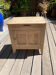 Parisian buffet (jam cupboard) in raw beech / drawer.