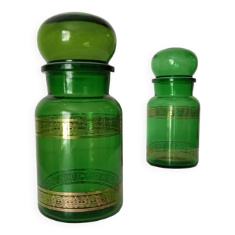 Pair of vintage 70s jars