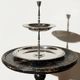 Silent servant display Jean Couzon Vintage stainless steel from the 60s-70s.