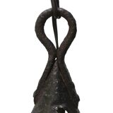 Antique wrought iron lantern pendant light