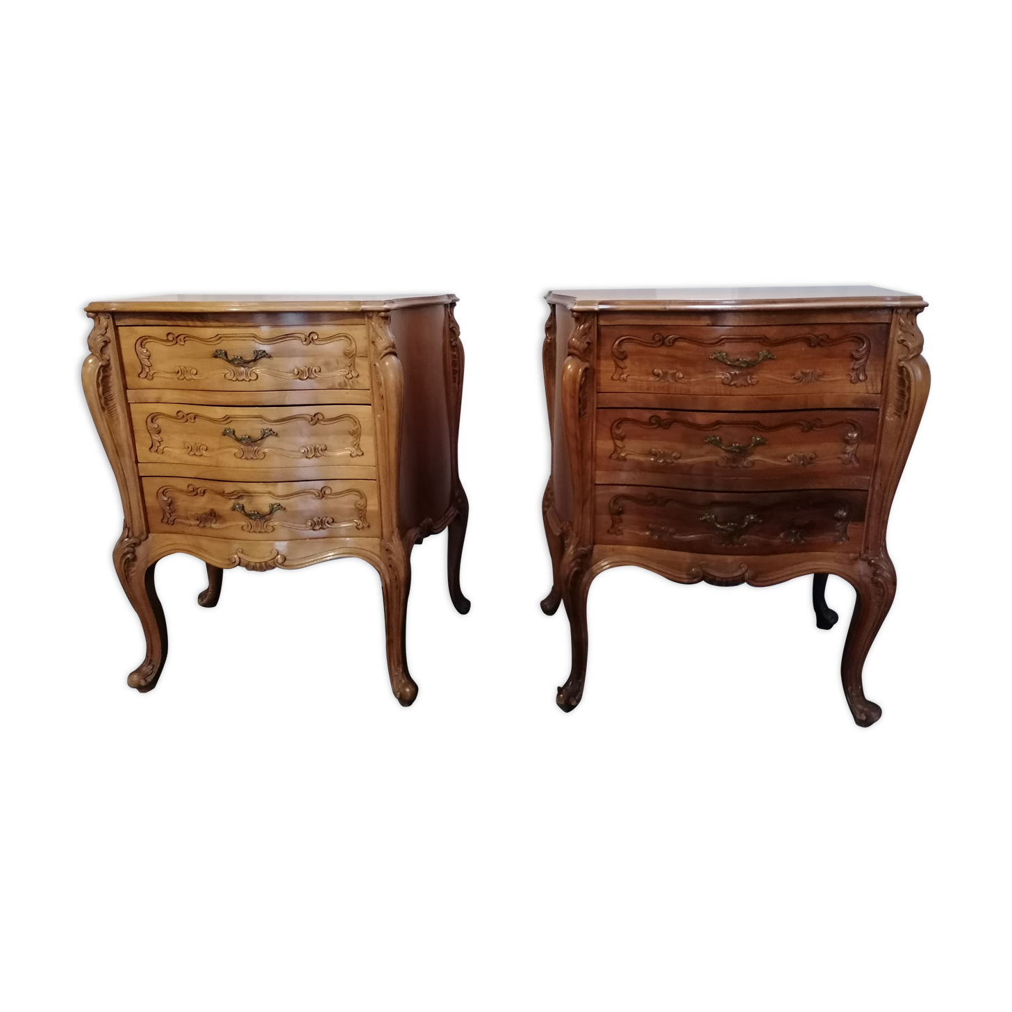 Baroque-style bedside