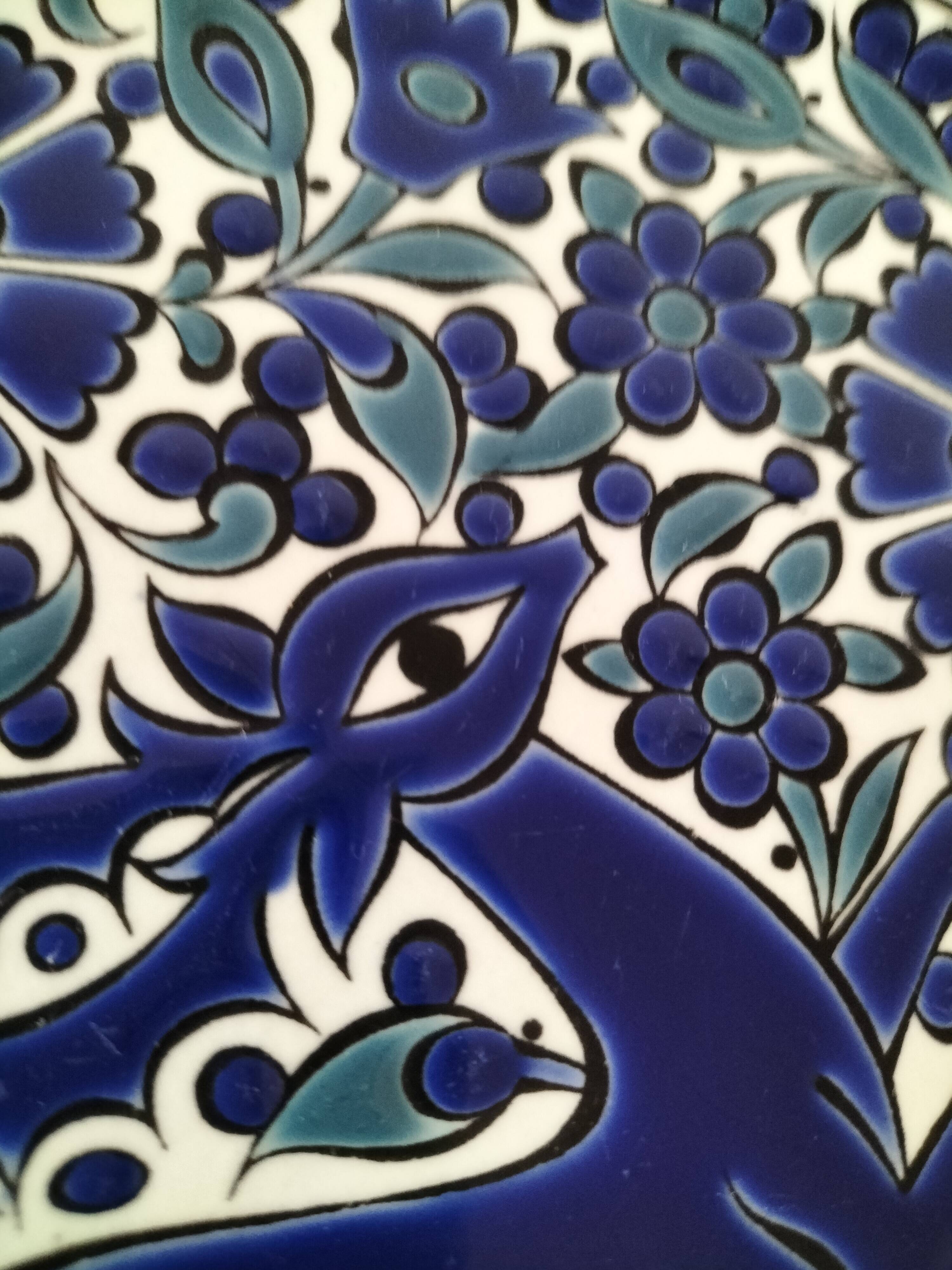 Rhodes hand painted plate