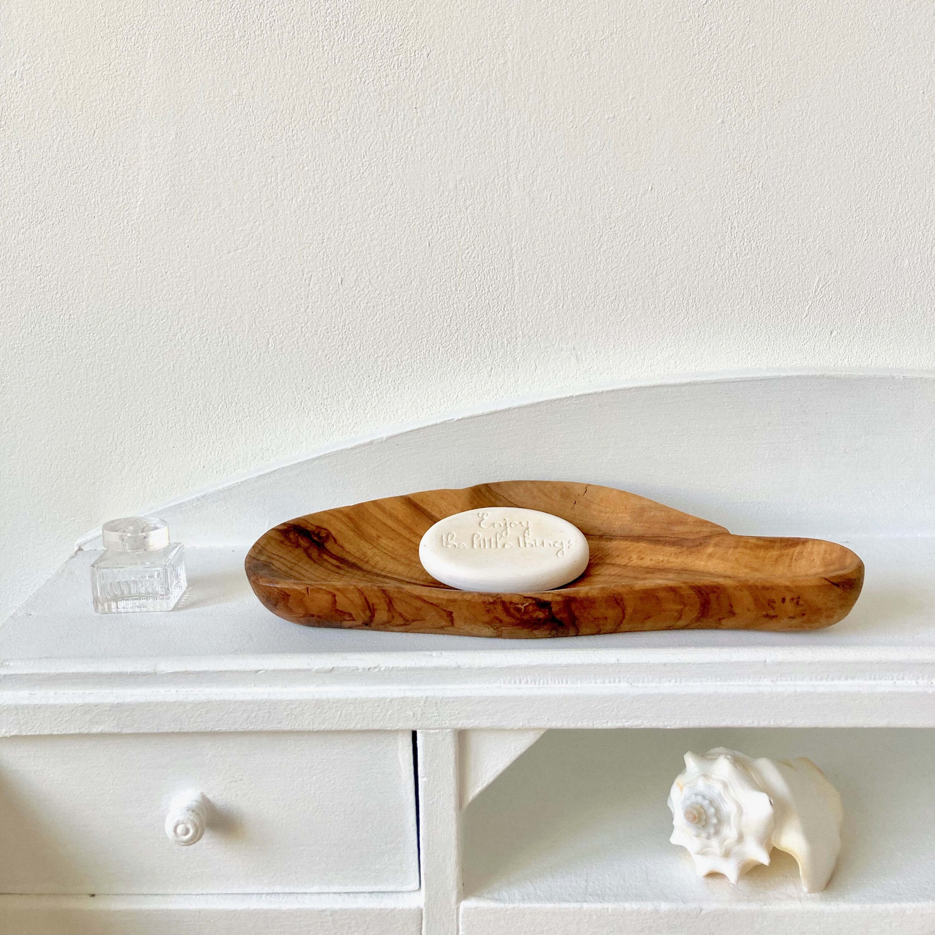 Olive wood cup