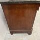 Commode Empire en acajou a demi colonnes XIX siècle
