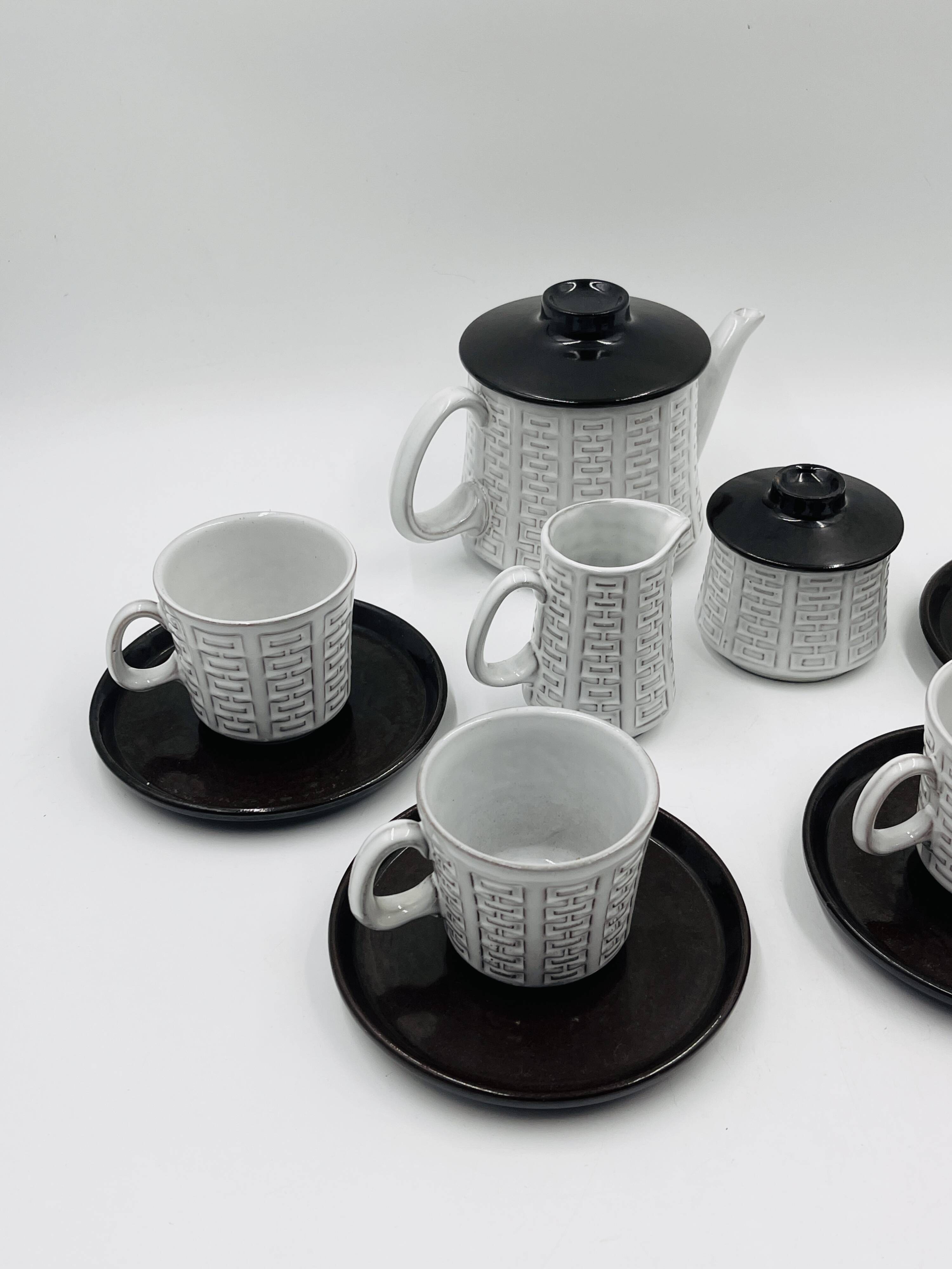 Ceramano Epsilon tea service by Karl Leutner
