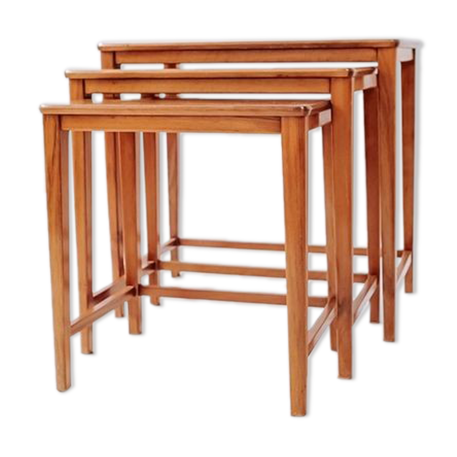 Set of 3 nesting tables 1960s