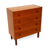 Commode en teck, Suède, 1960