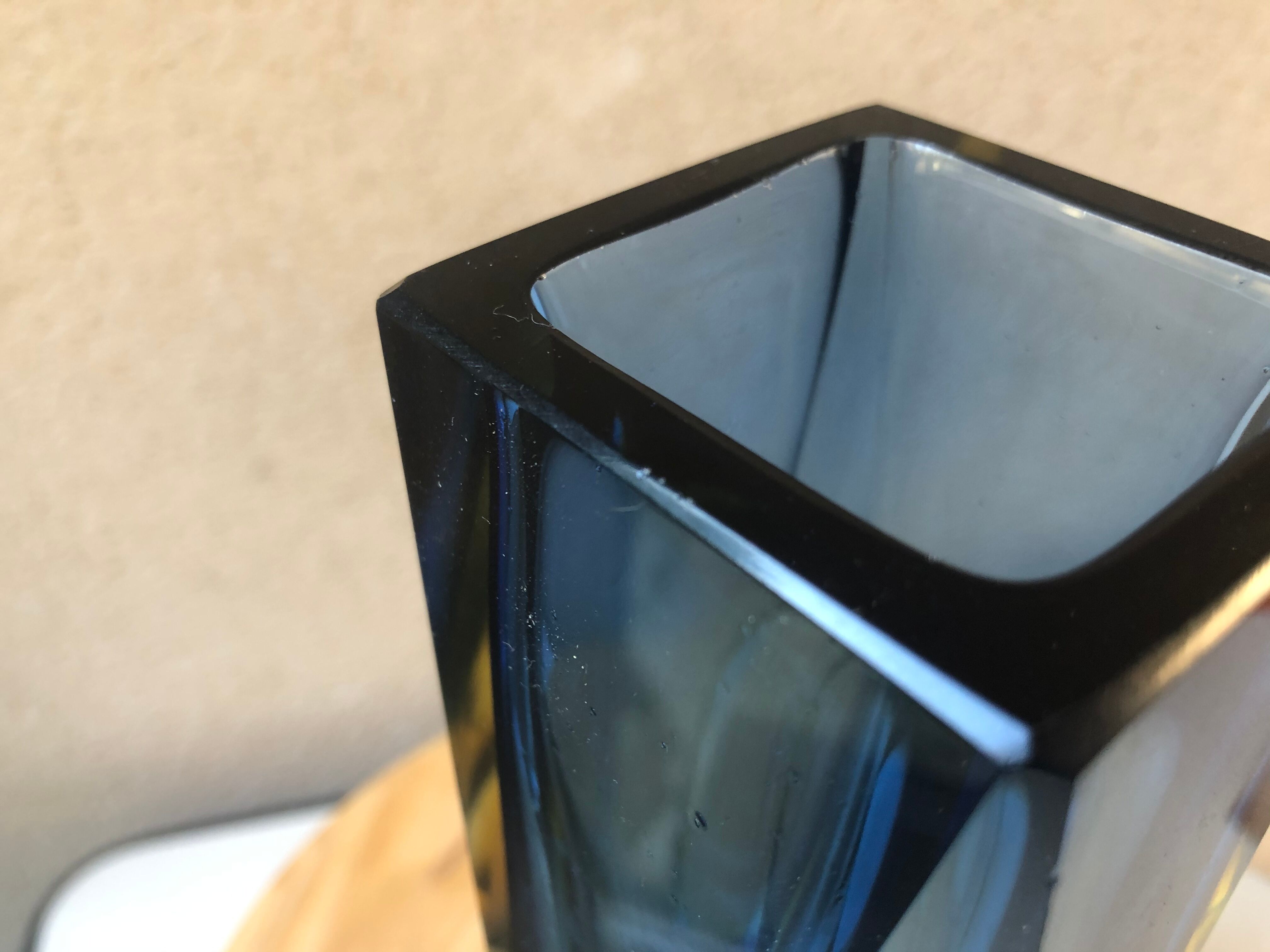 Murano glass Sommerso Flavio Poli vintage 70