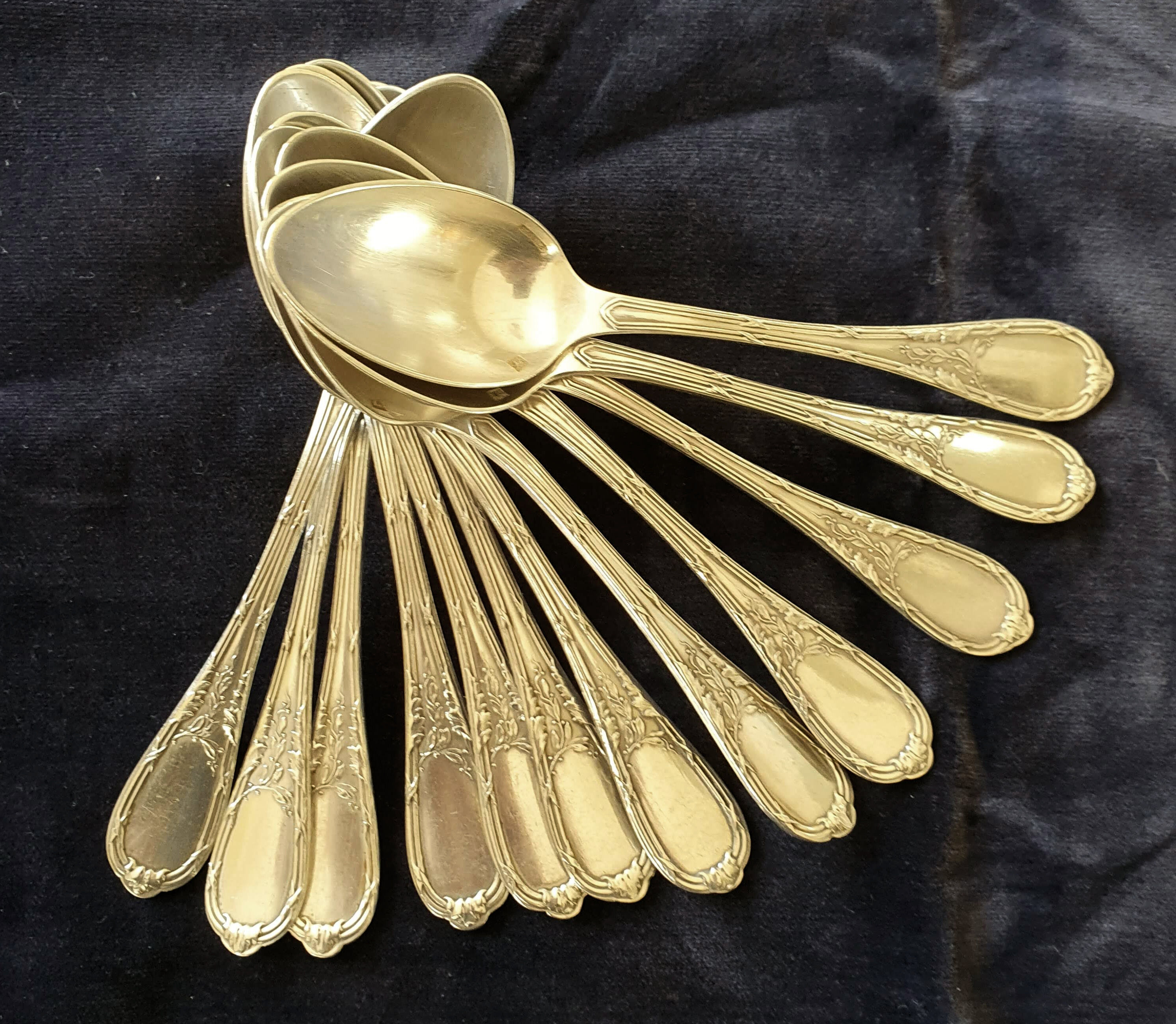 Ercuis silver metal housewife