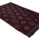 Turkish Kilim Yuruk Vintage 184x310 cm Geometric Red Green Pink
