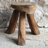 Brutalist tripod farm stool - mid-twentieth century