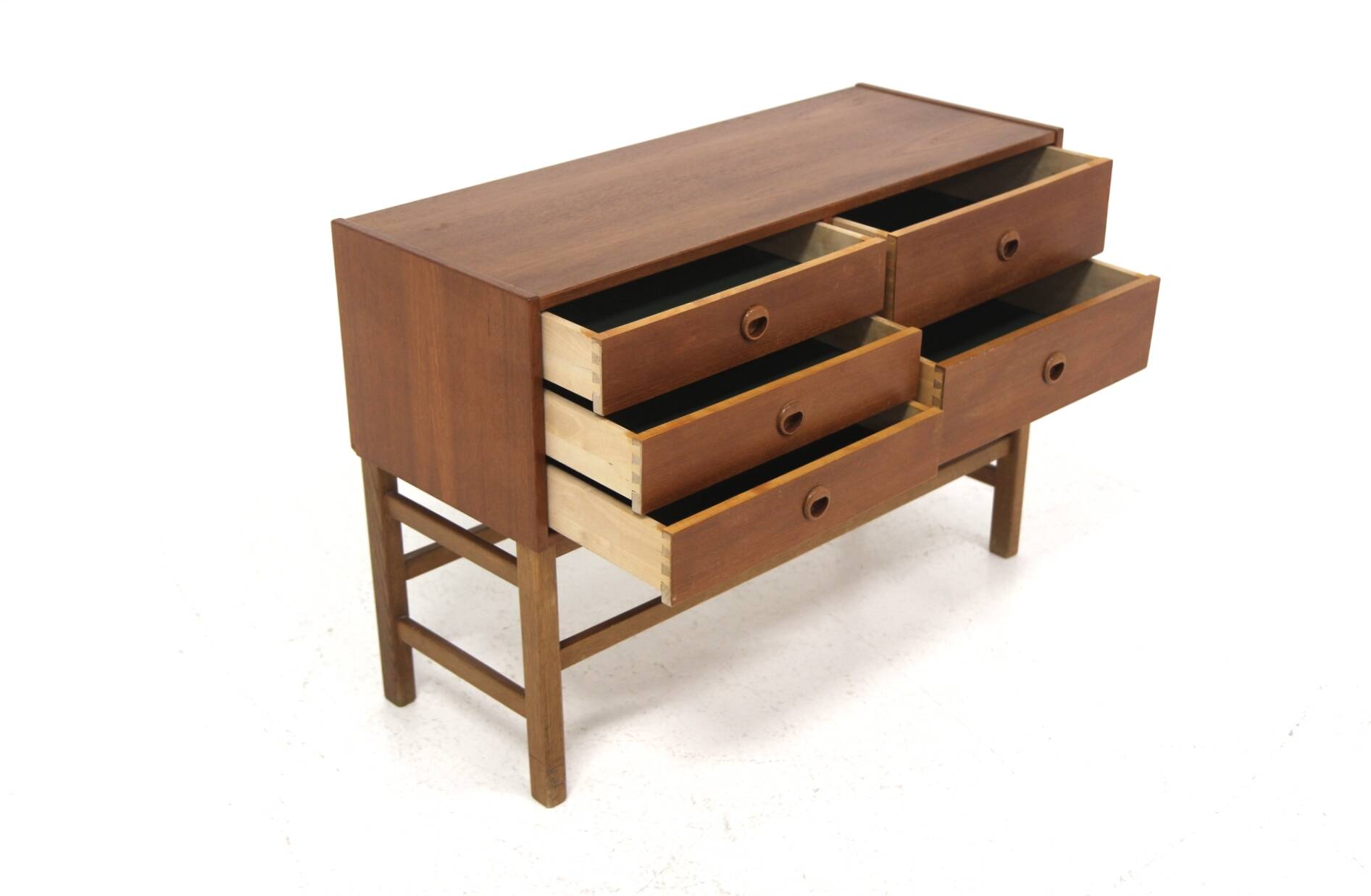 Commode scandinave en teck, Suède, 1960