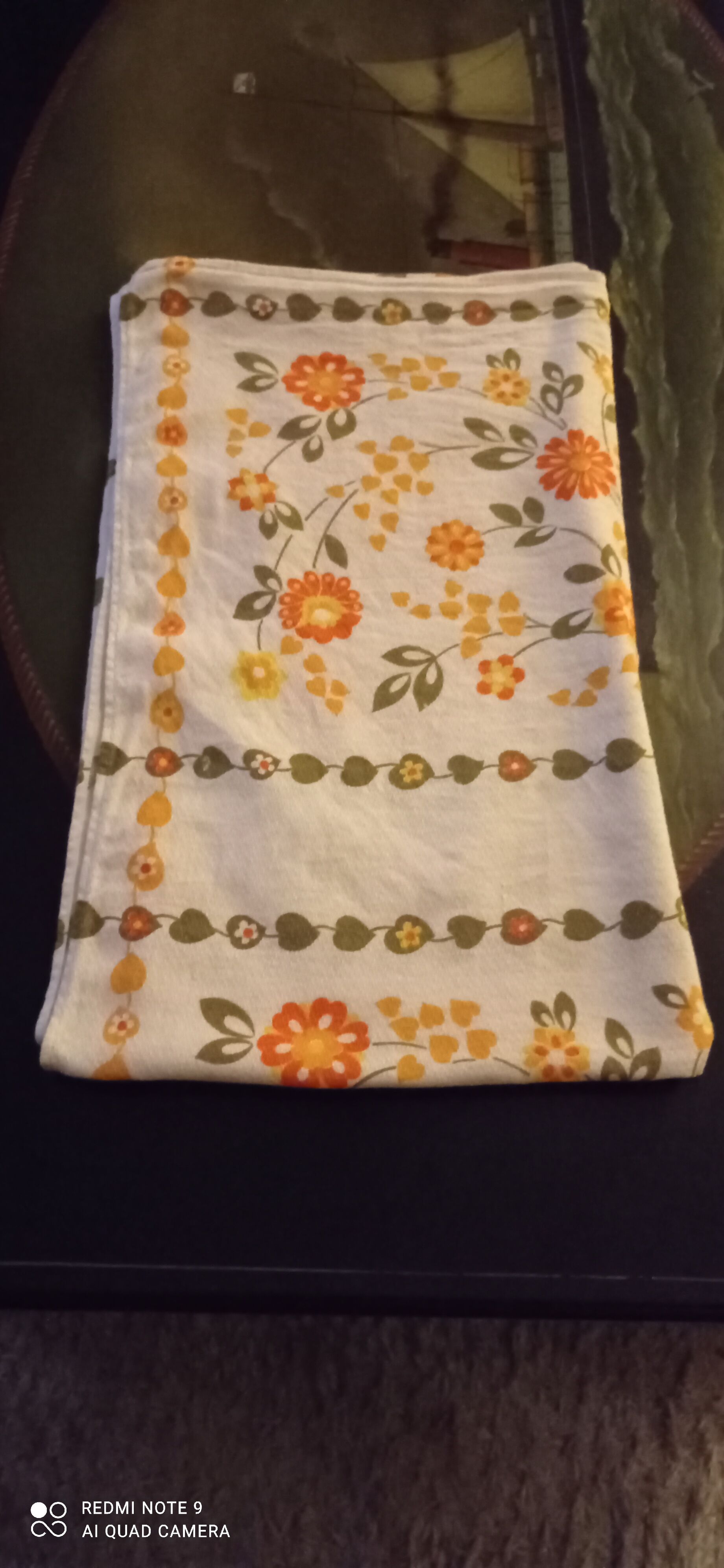 70s tablecloth