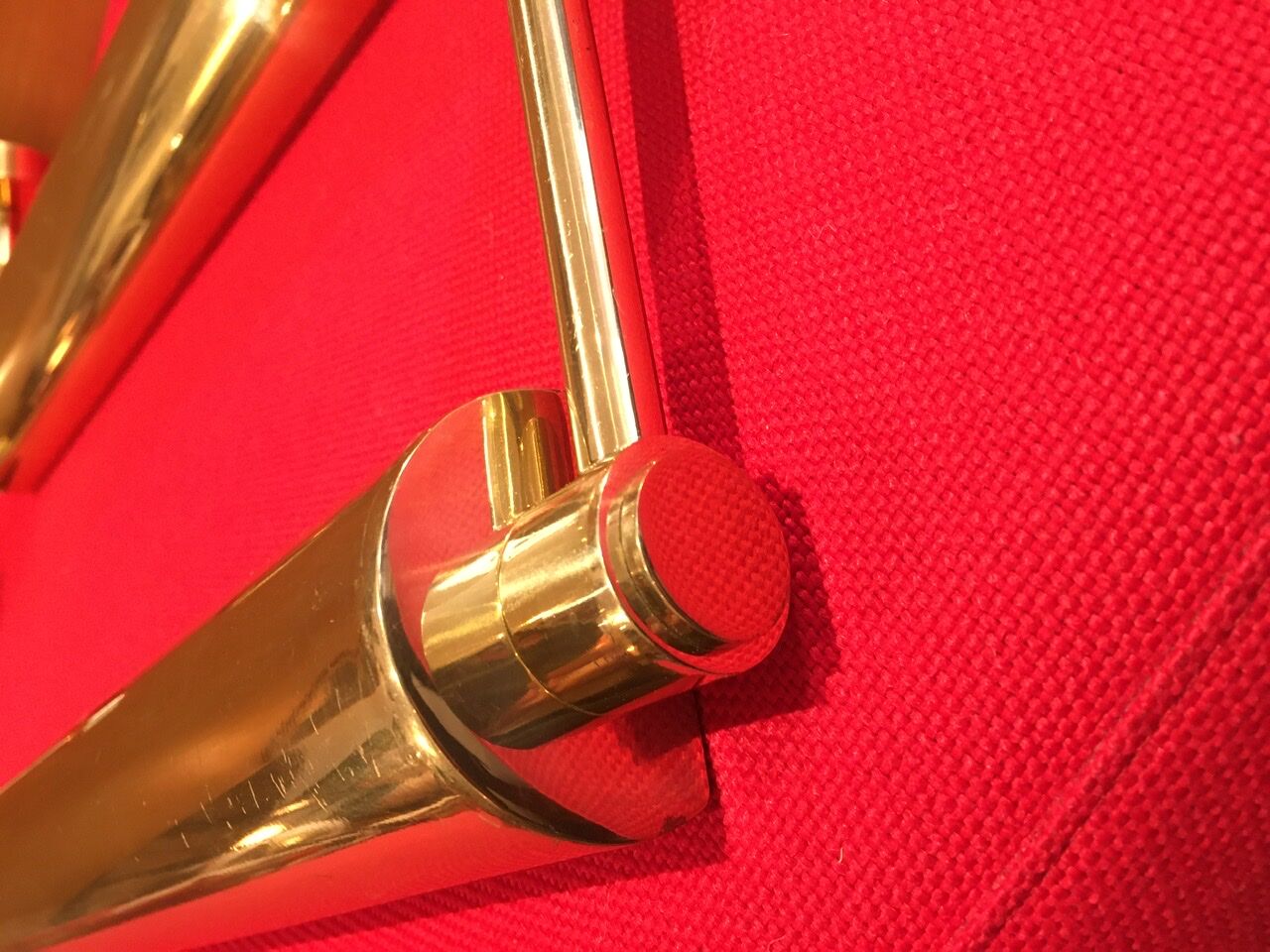 Pair of paintings sconces, 1970s