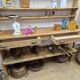 Old country shelf