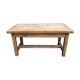 Table basse en chêne massif
