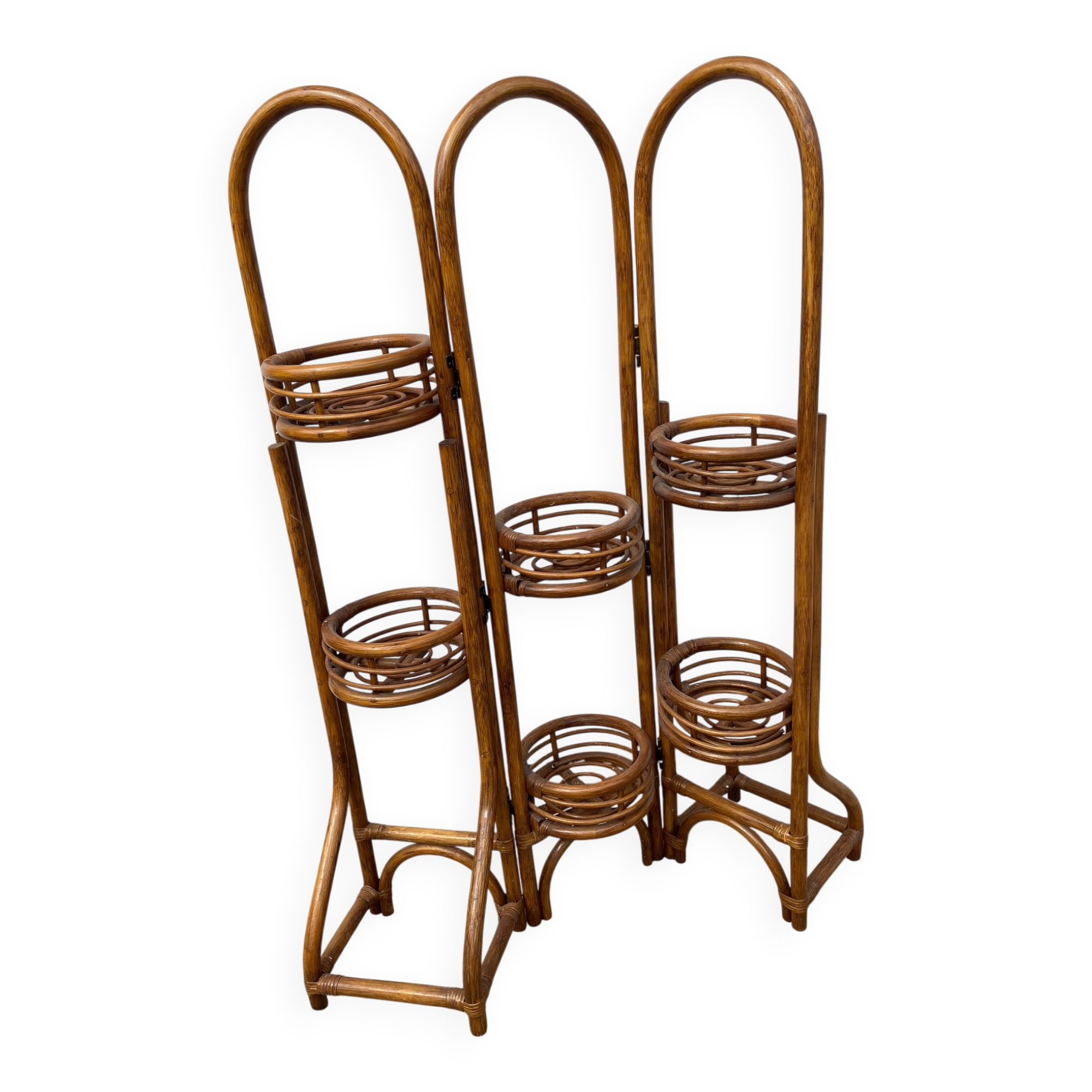 Porte Pots Rotin
