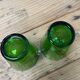 Vereco glasses / verrines with saucers