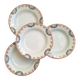 HBCM model Pauline orange and black deep plates