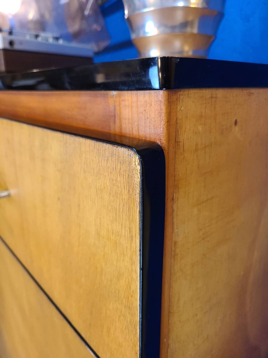 Light wood sideboard, mid-20th century