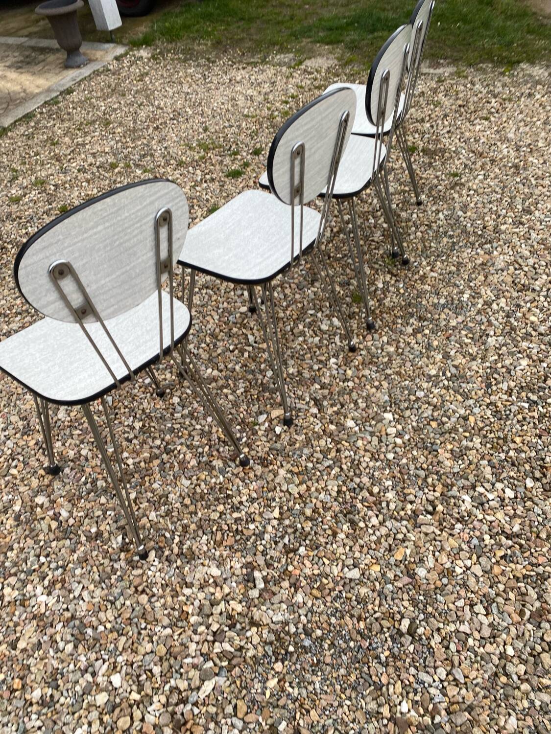 Formica table and chairs