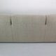 Vico Magistretti "Maralunga" 3-seater and footstool re-upholstered For Cassina