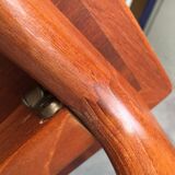 Mid-century teak coffee table by Ole Wanscher for Poul Jeppesens Møbelfabrik.