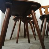 Set de 12 chaises bistrot