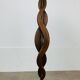 Scandinavian teak and brass floor lamp, 1960s