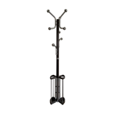 Coat holder with umbrella holder 70s