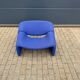 Artifort F598 Groovy armchair Pierre Paulin, Electric blue