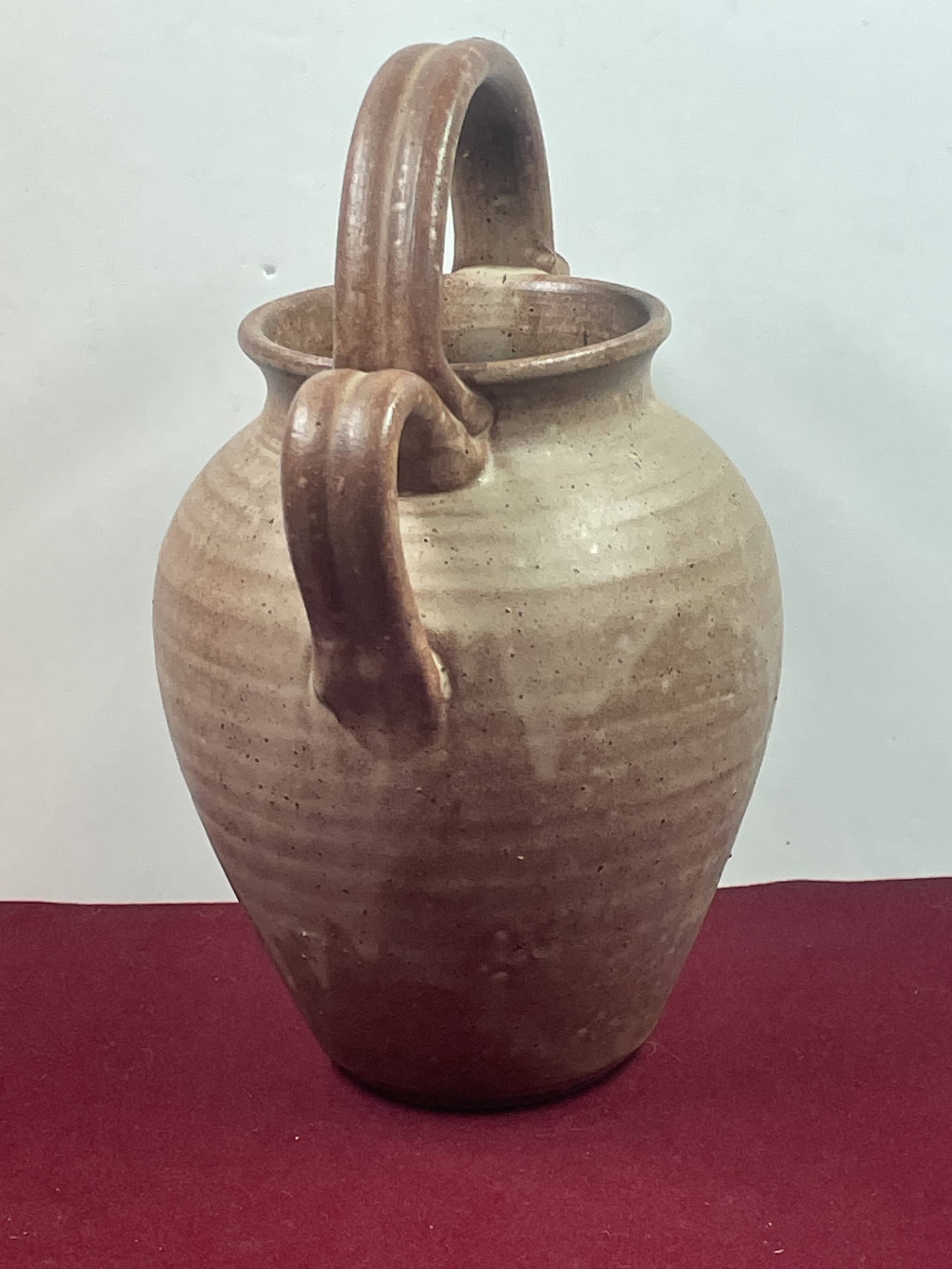 Contemporary ceramic gargoulette Vallauris signed HC Saint Paul de Vence