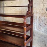 Mahogany wall shelf