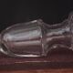 19th Century French Hand Blown Decanter with F letter engraved