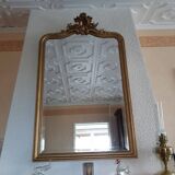 Old fireplace mirror
