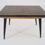 Table and 6 chairs for the dining room of the '70s