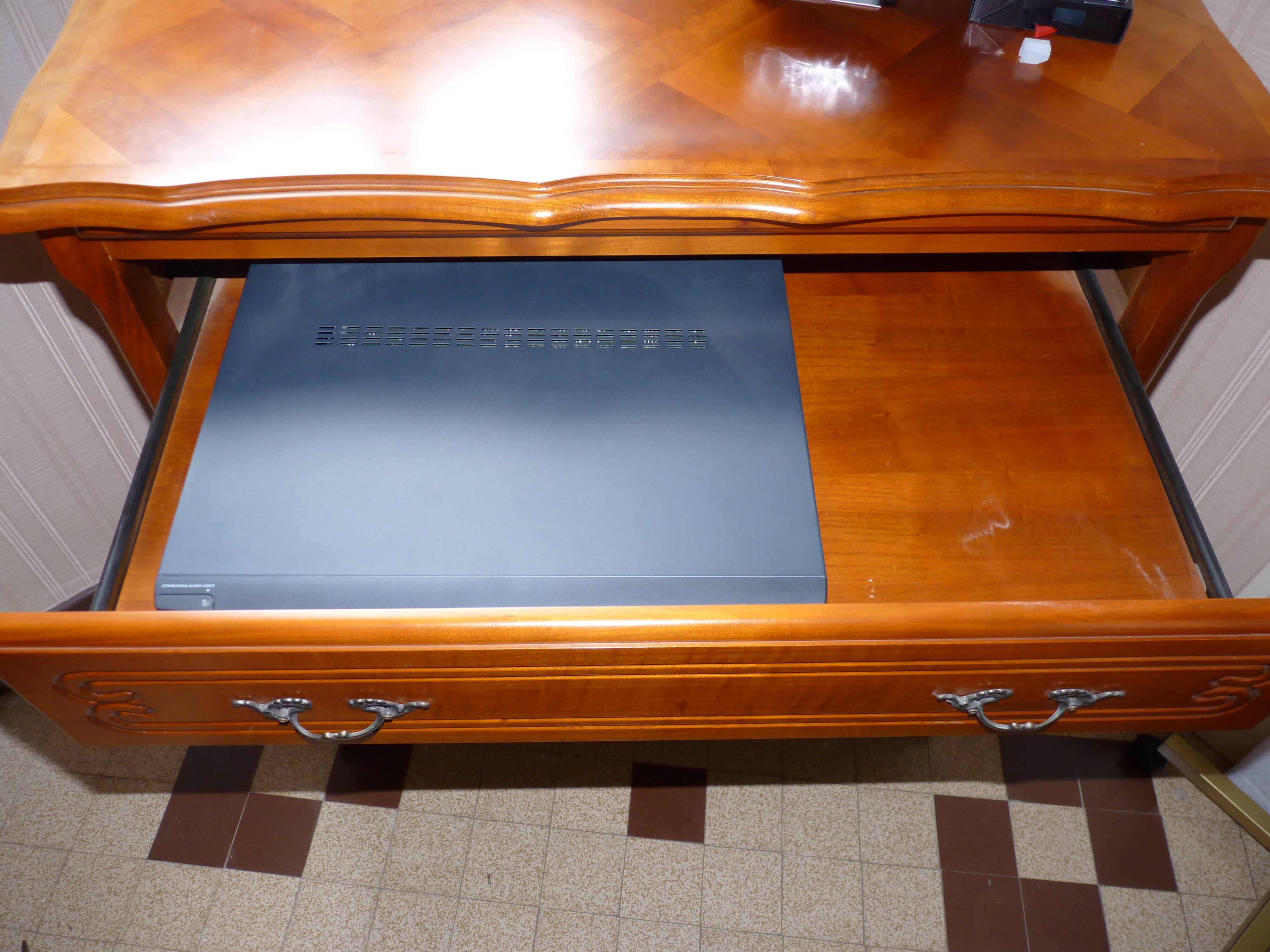 Vintage television cabinet