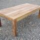 Table basse en teck 140 x 70 x 47 cm