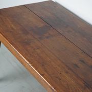 Antique 19th Century French Rustic Farmhouse Dining Table Fruitwood