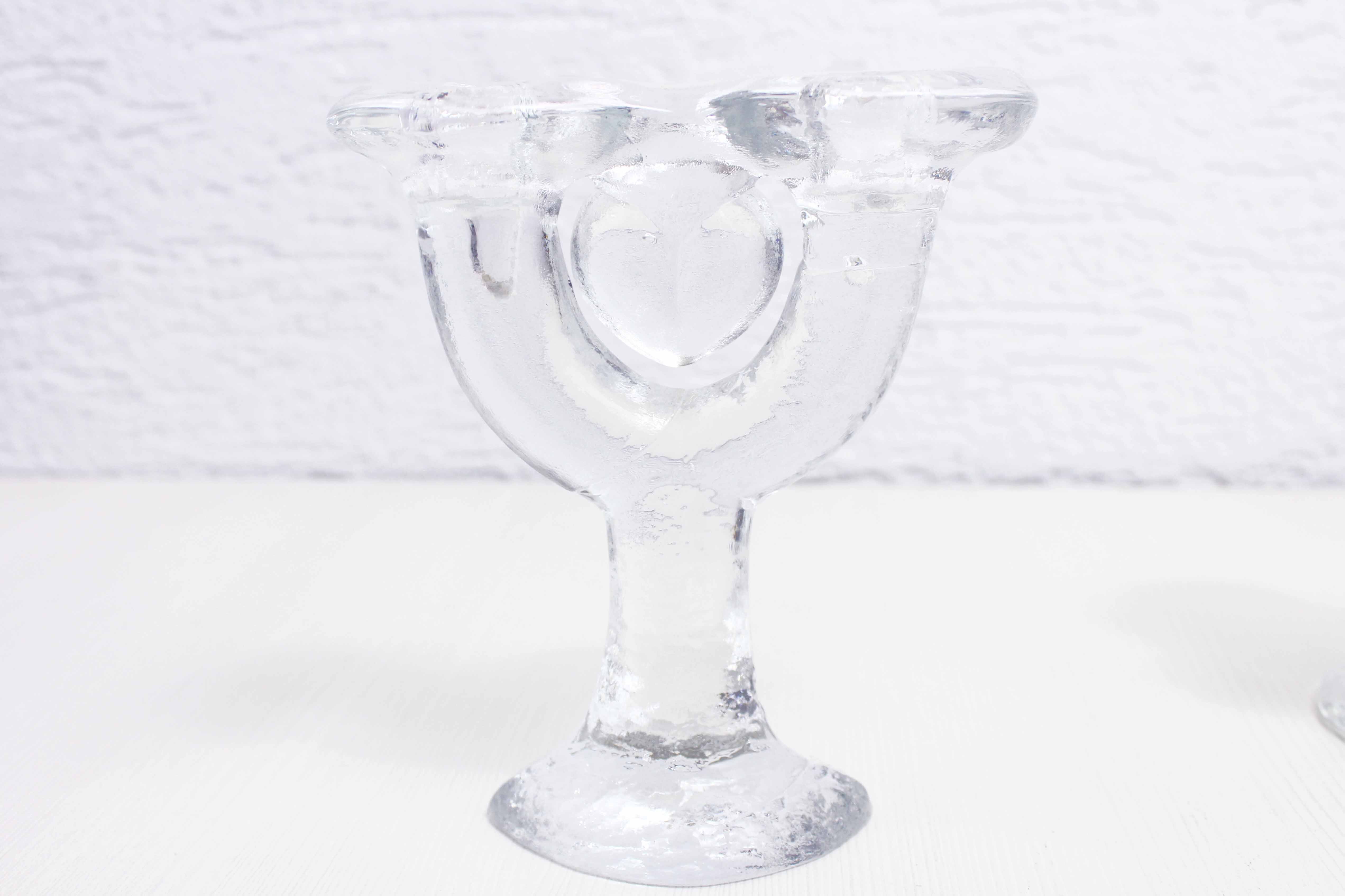 Pair of Scandinavian candle holders Pukeberg