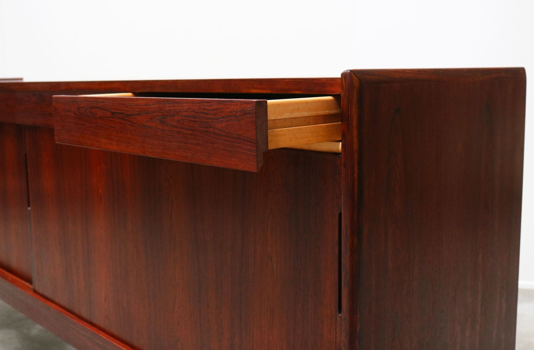 Westnofa Norway 1950s rosewood credence