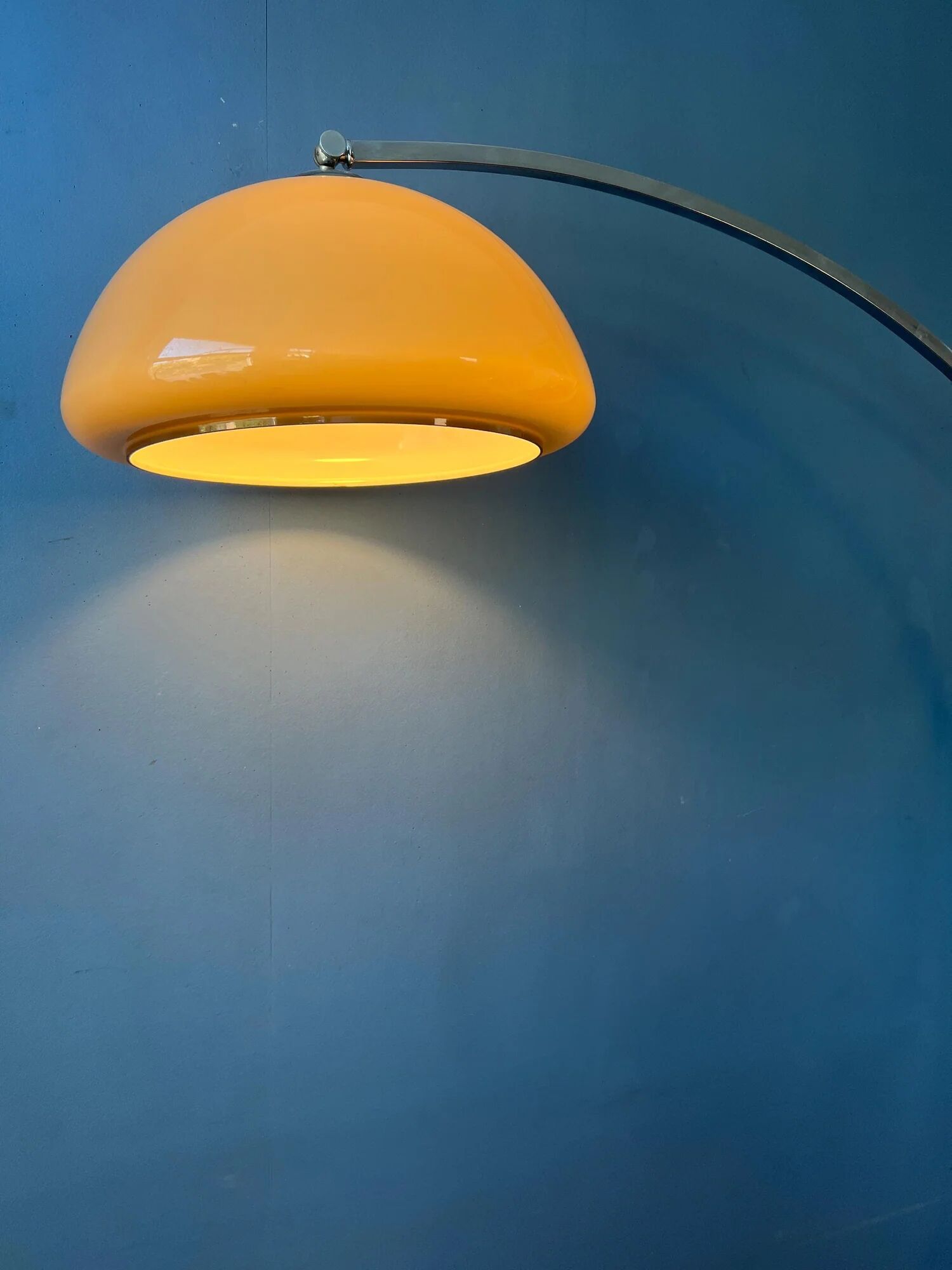 Vintage Space Age Goffredo Reggiani Arc Floor Lamp