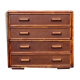 Commodity 4 drawers canning and bamboo - vintage