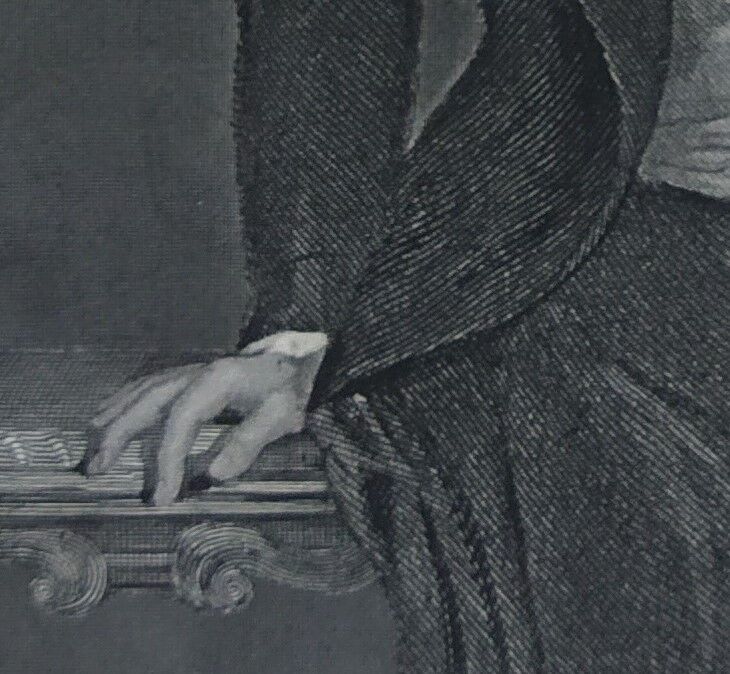 Engraving XIXth "Adolphe THIERS" French statesman