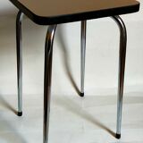 Vintage formica stool with tapered feet